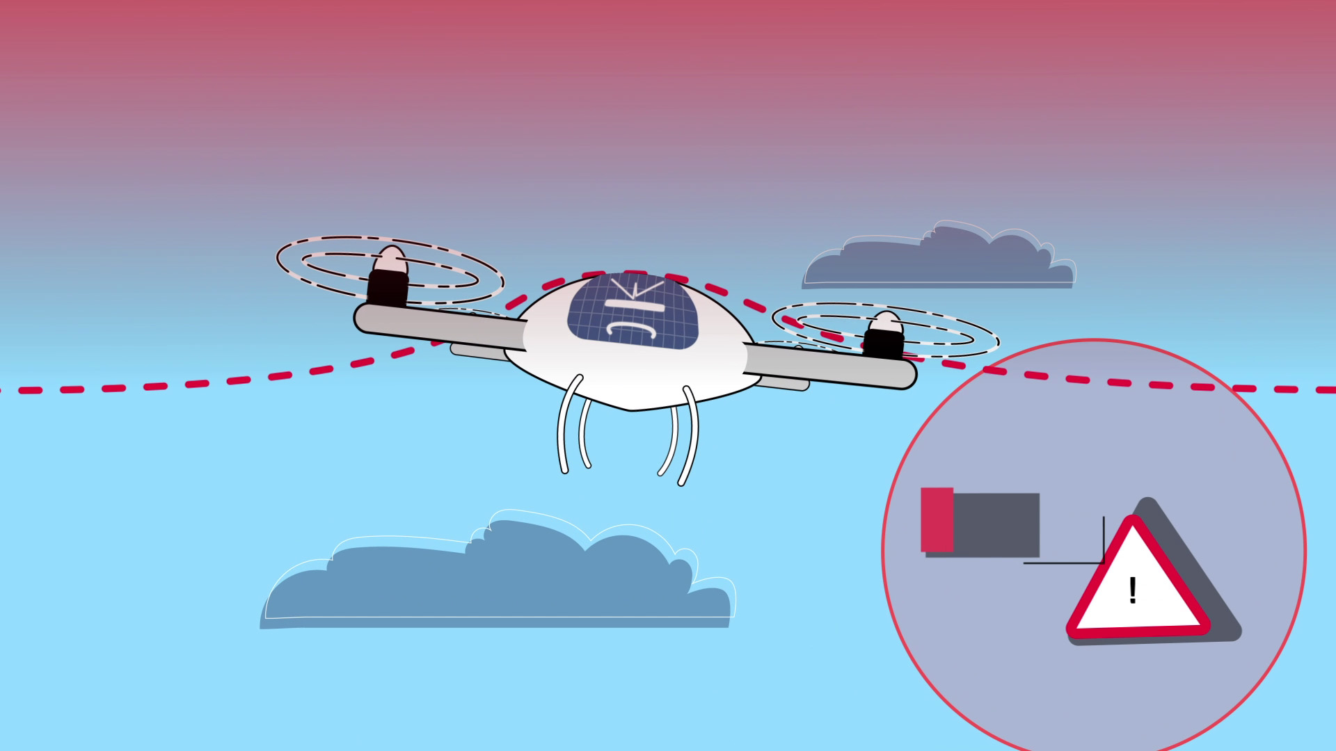 Drones Safety Cyprus Civil Aviation PIO one and a half animation