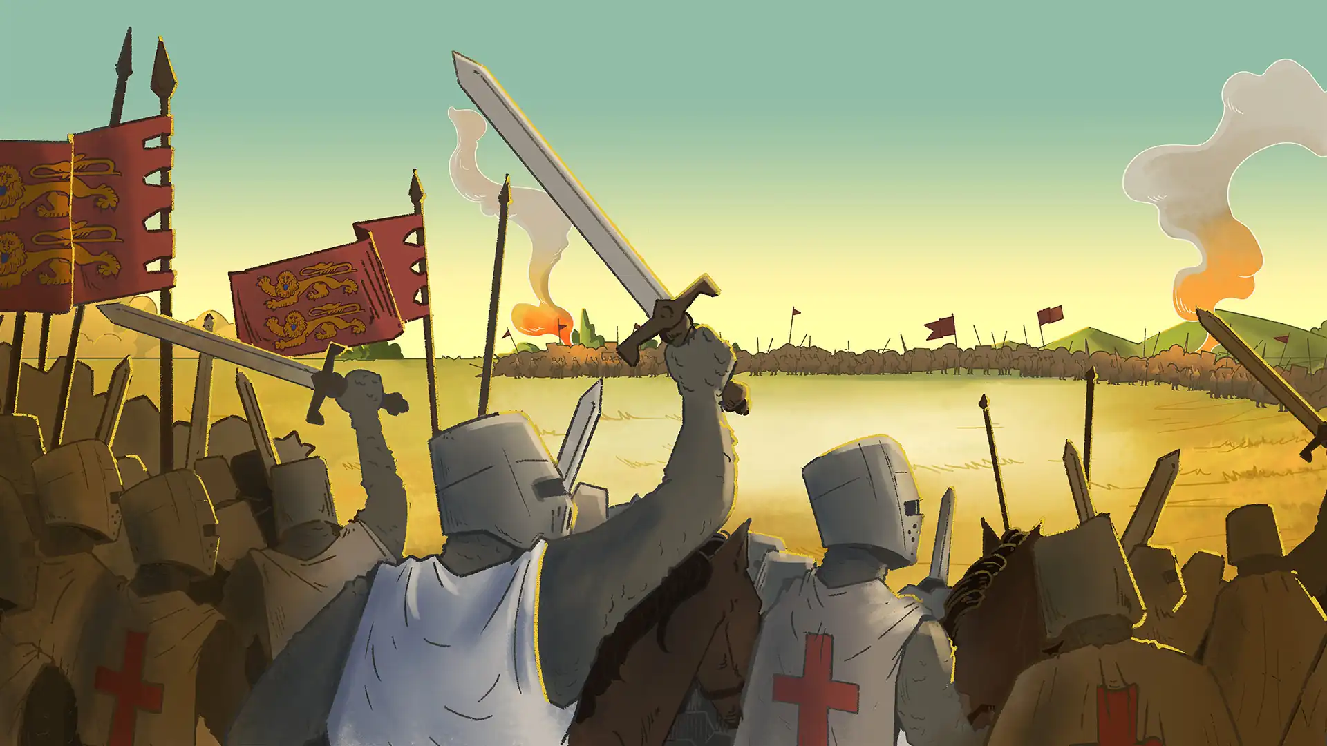 Development image of the battle of Tremetoussia Level 4